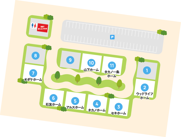 新川展示場MAP
