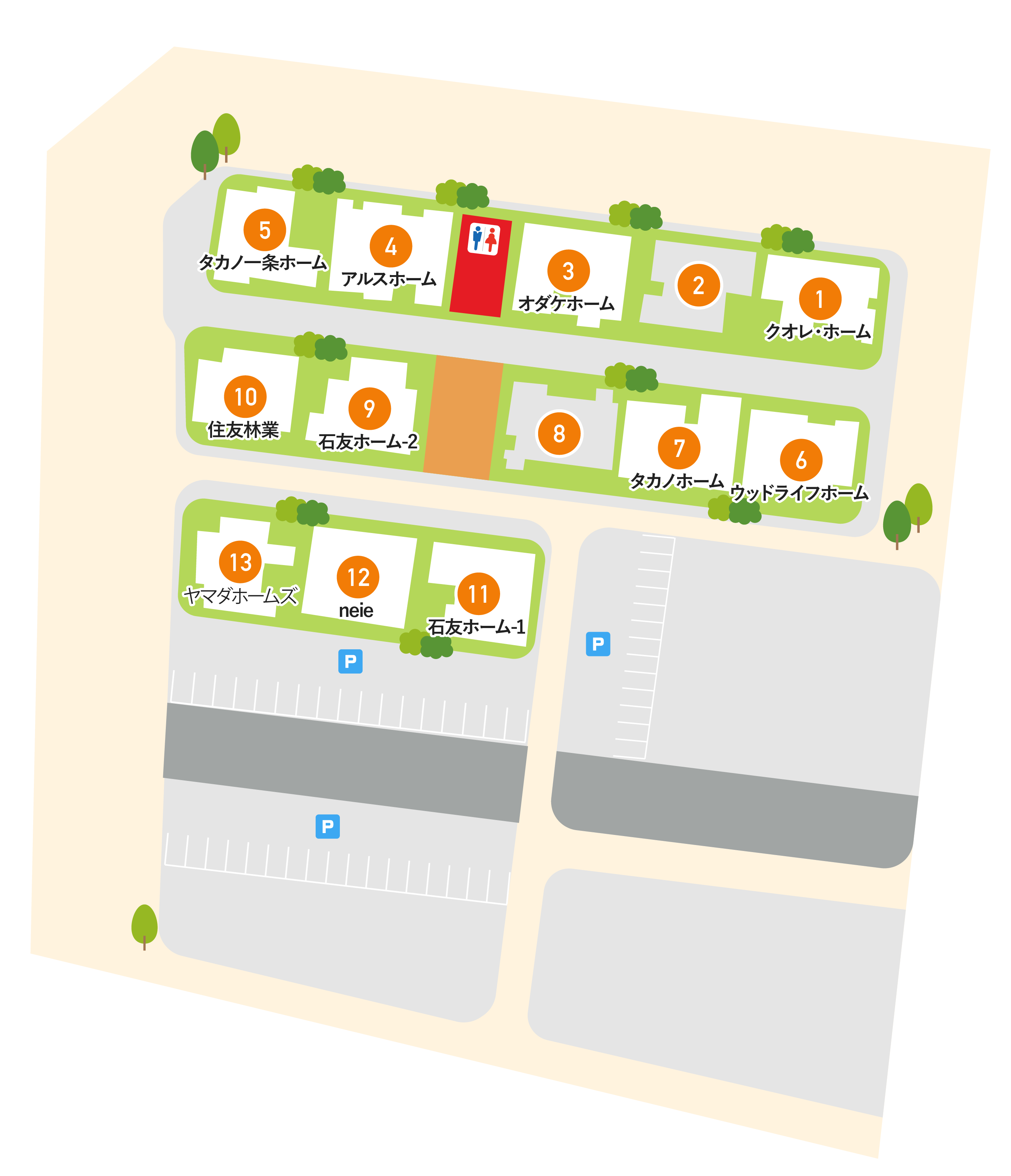高岡展示場MAP