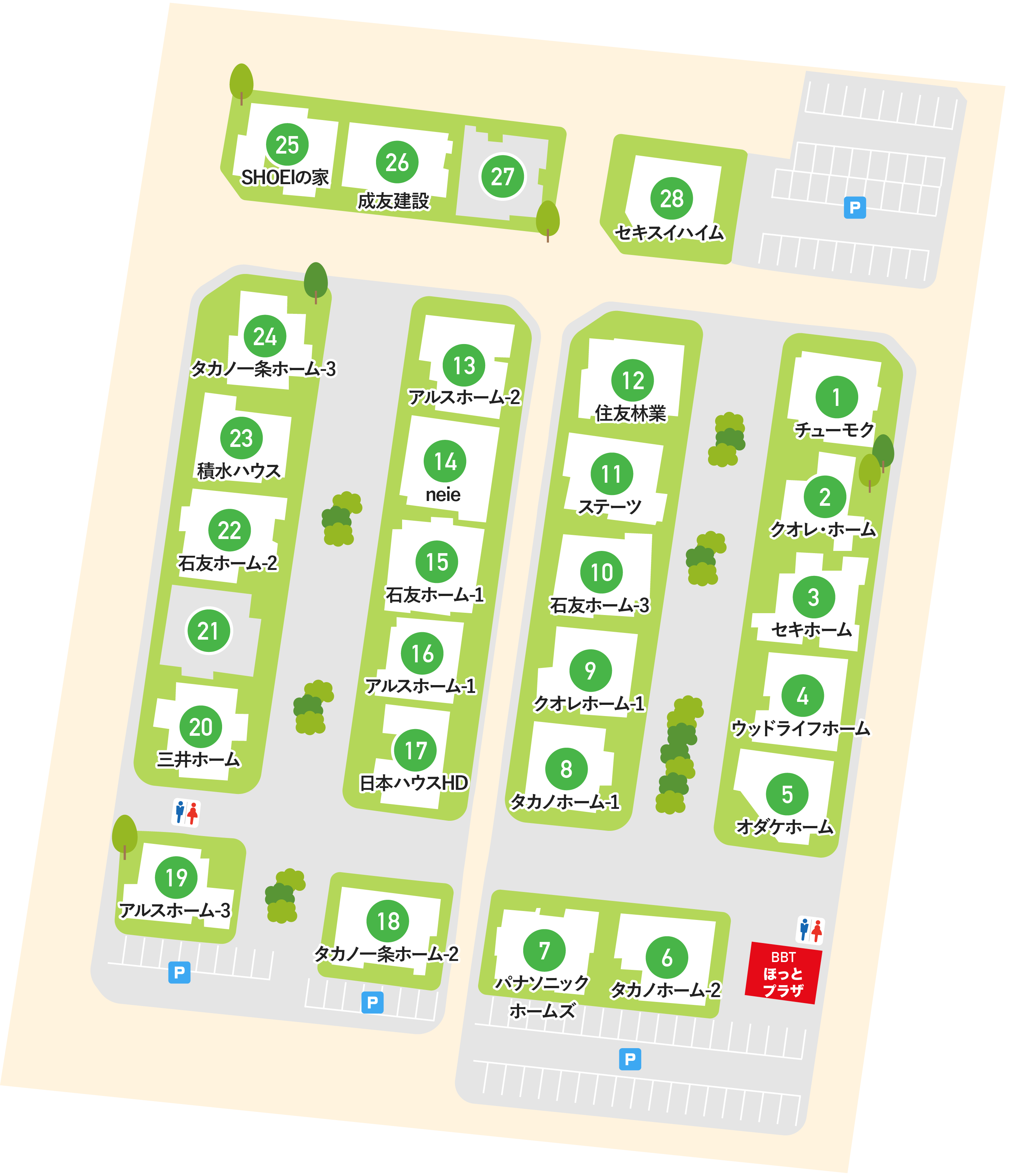 富山展示場MAP